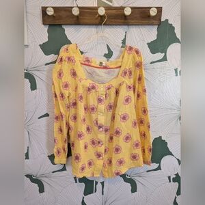 Anorak Posy Square Neck Blouse